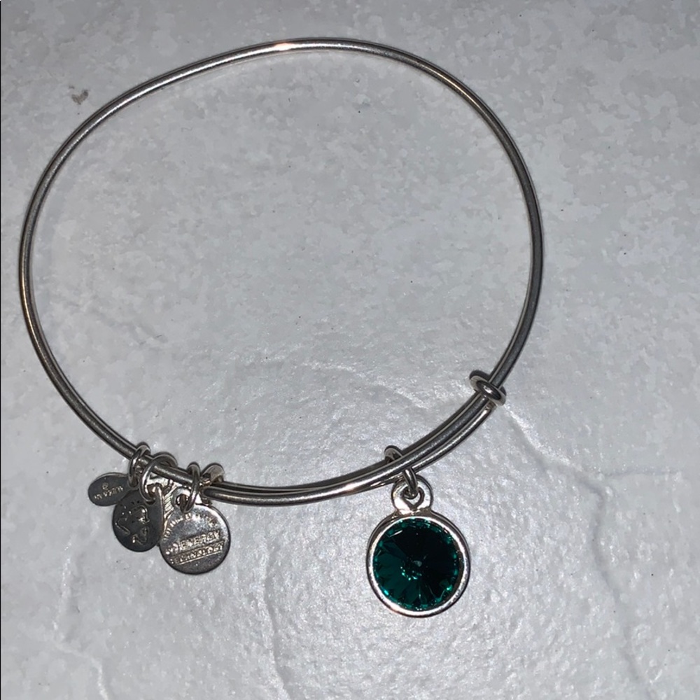 Alex & Ani Emerald Birthstone Bracelet